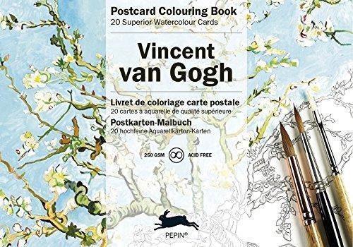 Postcard Colouring Book: Van Gogh - SpectrumStore SG