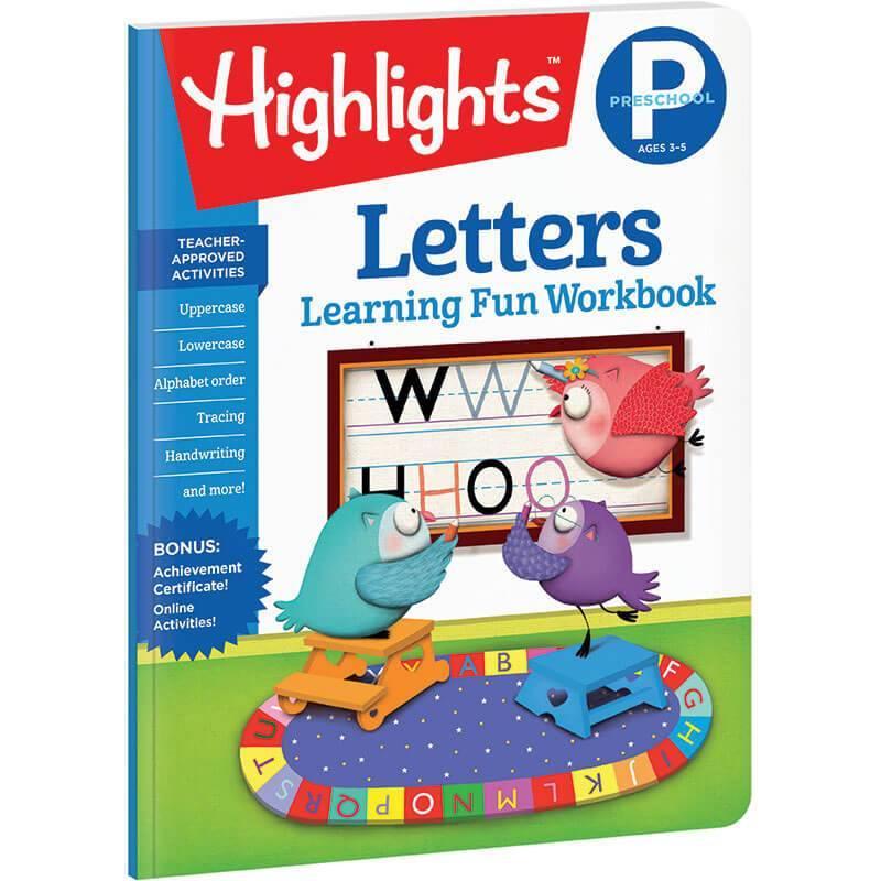 Preschool Learning Fun Workbook: Letters - SpectrumStore SG