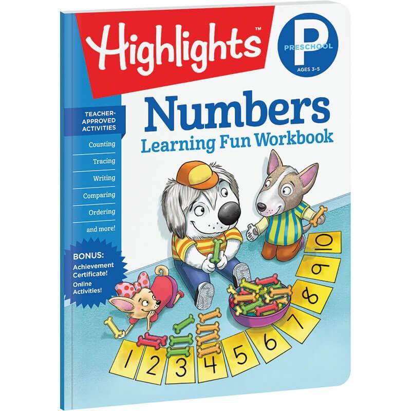 Preschool Learning Fun Workbook: Numbers - SpectrumStore SG
