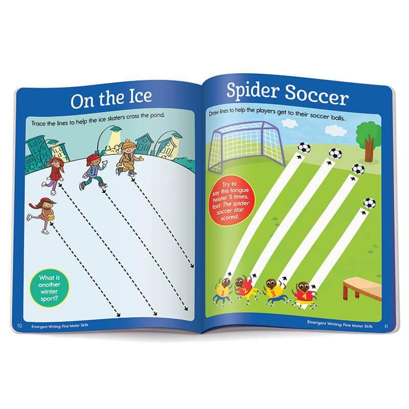 Preschool Learning Fun Workbook: Tracing and Pen Control - SpectrumStore SG