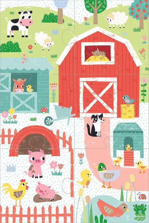 Pull Out Jigsaw Book - Farm Friends - SpectrumStore SG