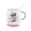 Rainbow Mug - I'm So Happy - SpectrumStore SG