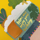 'Relax and Enjoy Your Birthday' Bubble Bath Birthday Card - SpectrumStore SG