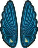 Rodeo Mini Wings Clip-on: Turquoise Foil - SpectrumStore SG