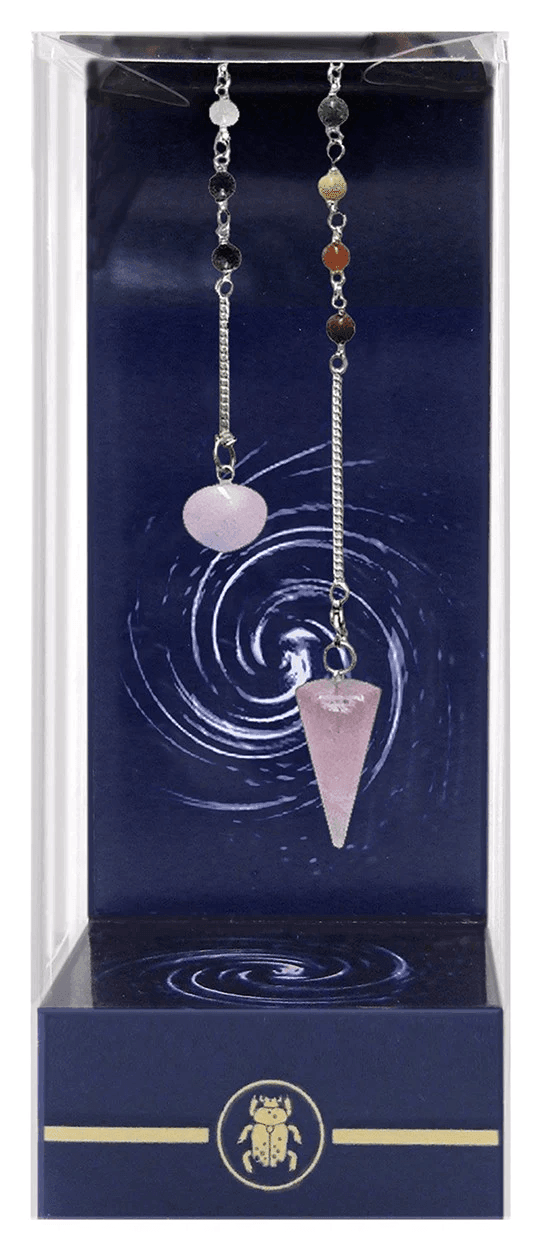 Rose Quartz Chakra - Pendulum - SpectrumStore SG