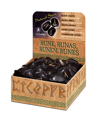 Runes - Black Agate - SpectrumStore SG