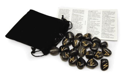 Runes - Black Agate - SpectrumStore SG