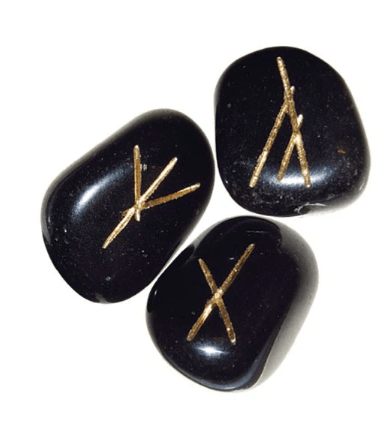 Runes - Black Agate - SpectrumStore SG