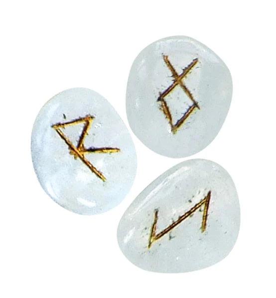 Runes; Hyaline Quartz - SpectrumStore SG