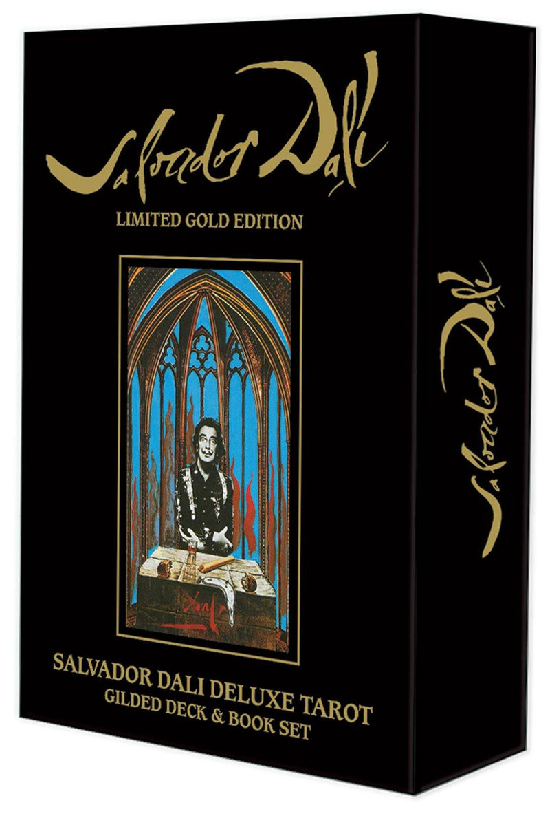 Salvador Dali Deluxe Tarot: Gilded Deck & Book Set - SpectrumStore SG