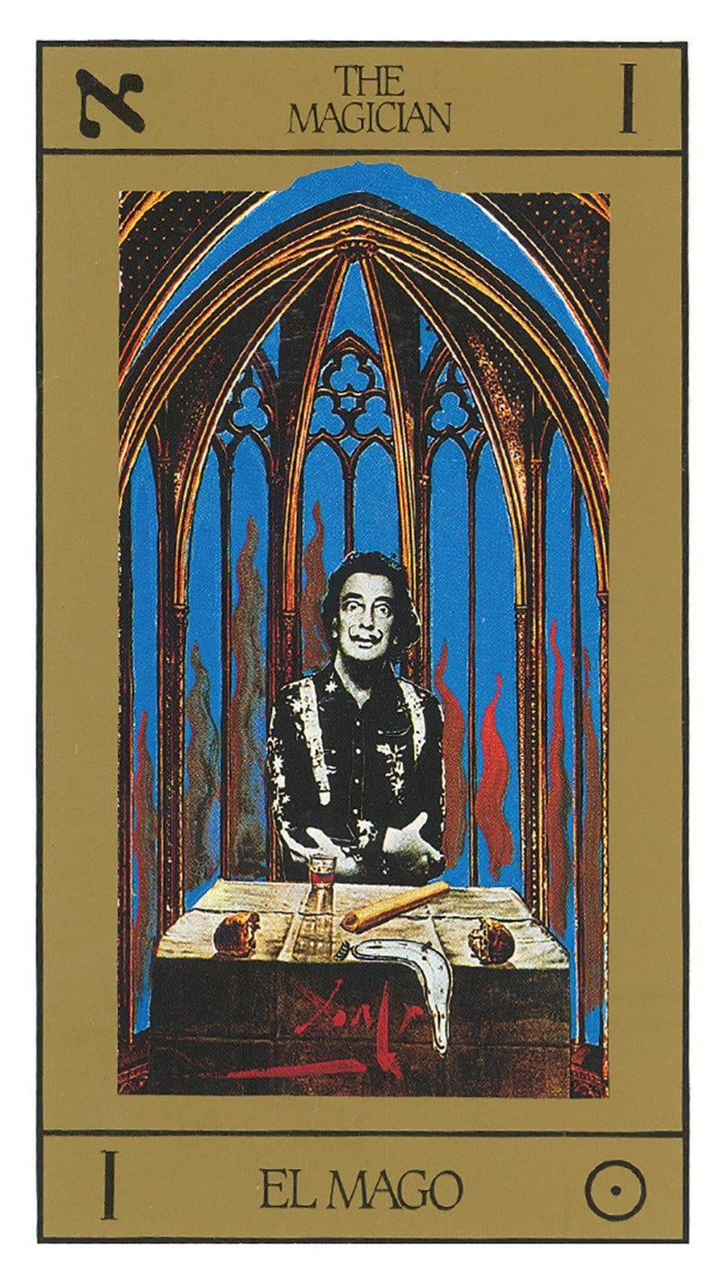 Salvador Dali Deluxe Tarot: Gilded Deck & Book Set - SpectrumStore SG