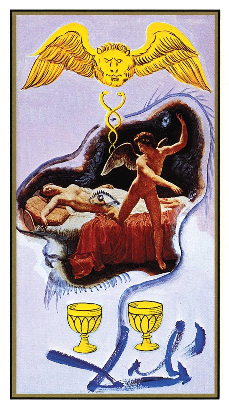 Salvador Dali Deluxe Tarot: Gilded Deck & Book Set - SpectrumStore SG