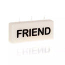 Say It With Words Candle - Friend - SpectrumStore SG