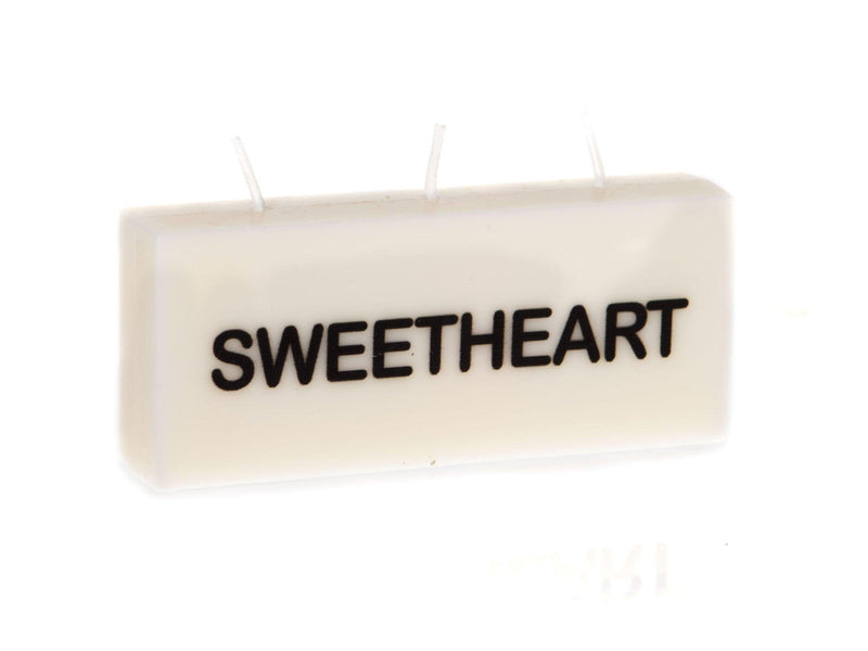 Say It With Words Candle - Sweetheart - SpectrumStore SG