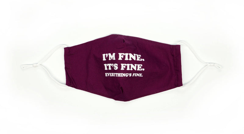 Say What?! Protective Mask: I'm Fine - SpectrumStore SG