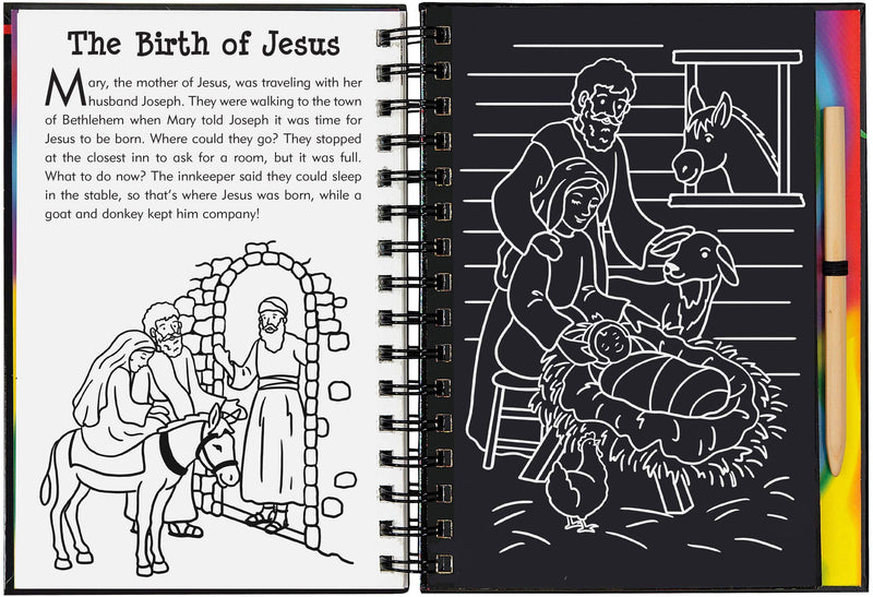 Scratch & Sketch - Bible Stories - SpectrumStore SG