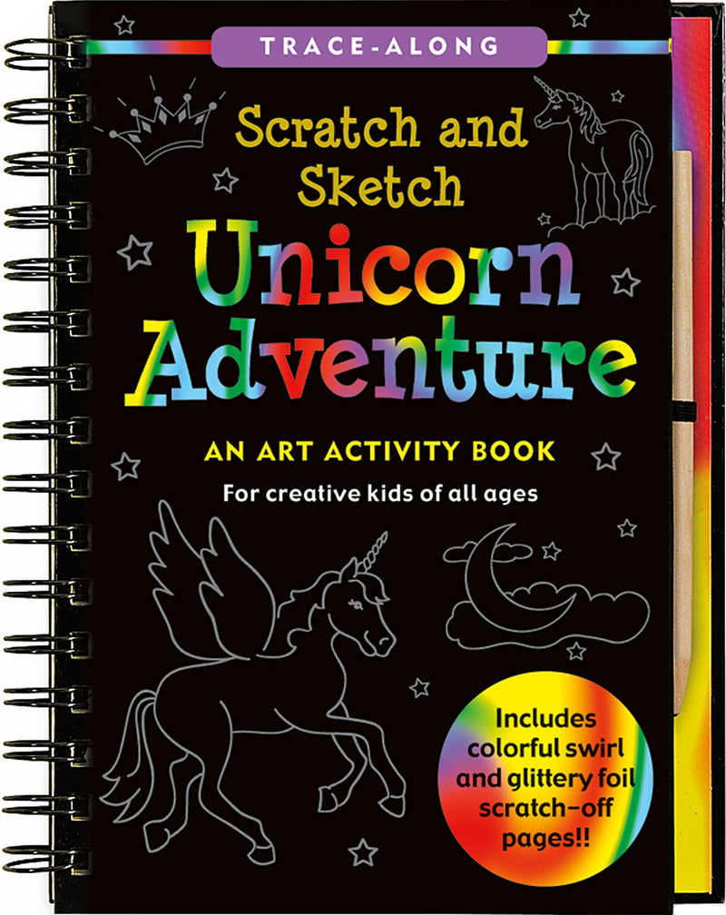 Scratch & Sketch - Unicorn Adventure - SpectrumStore SG