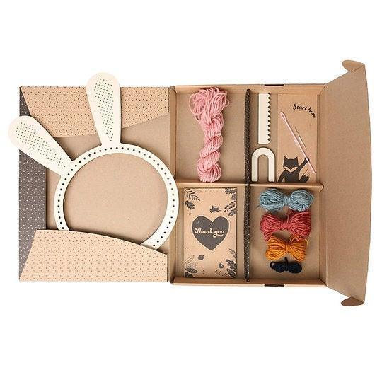 Shaped Loom Weaving Kit - Bunny - SpectrumStore SG