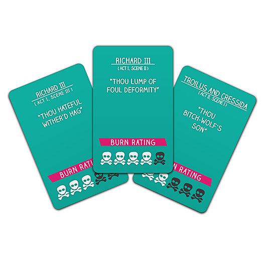 Sheakspearean Profanities Cards Trivia - SpectrumStore SG