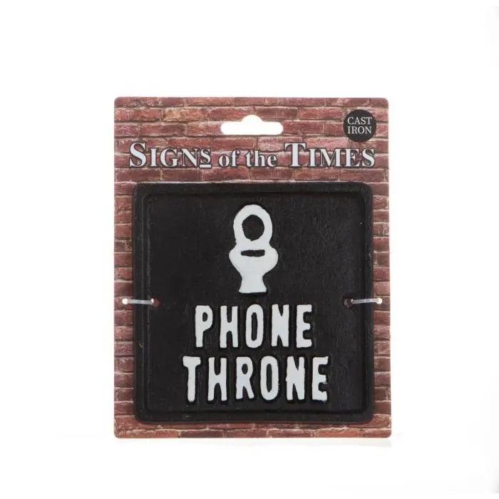 Signs Of The Times - Phone Throne - SpectrumStore SG