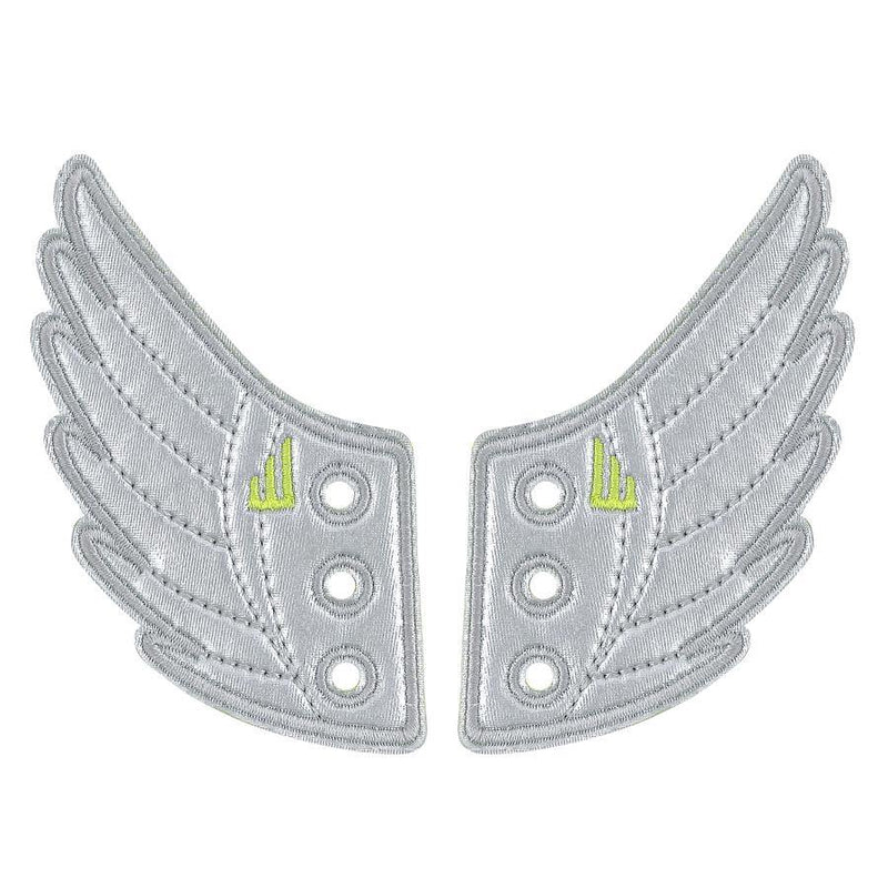 Silver Shiny Wings Silver Foil - SpectrumStore SG