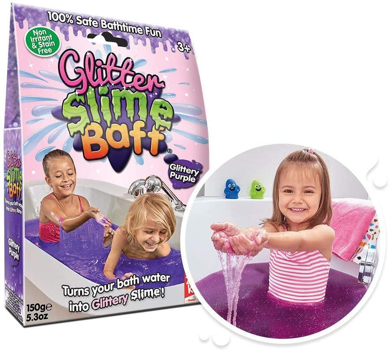 Slime Baff 150g - Glitter Purple - SpectrumStore SG