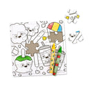 Smell & Learn Colouring Puzzles: Fair Food - SpectrumStore SG
