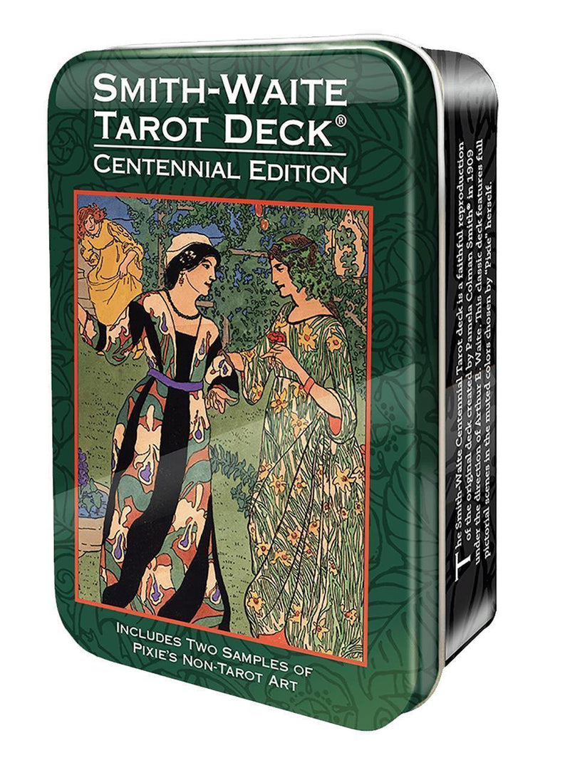 Smith-Waite Tarot Deck In A Tin - SpectrumStore SG