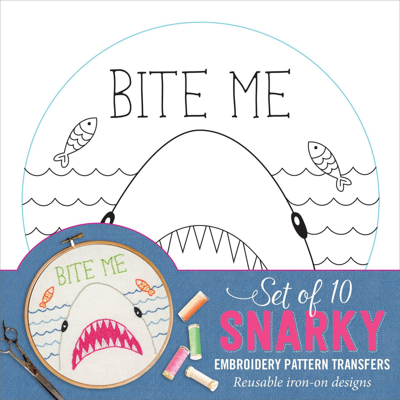 Snarky Embroidery Pattern Transfers - SpectrumStore SG
