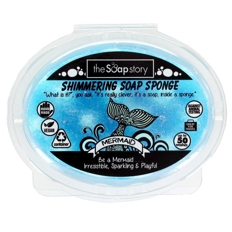 Sparkling Soap Sponge 150g: Mermaid - SpectrumStore SG