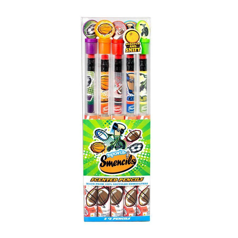 Sports Smencils 5-Pack - SpectrumStore SG