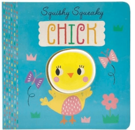 Squishy Squeaky Book - Chick - SpectrumStore SG