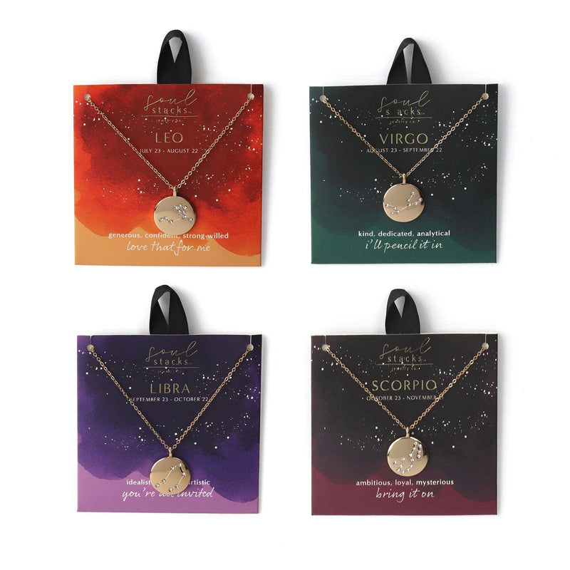 Star Sign Pendants - SpectrumStore SG