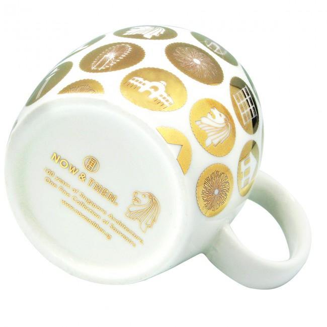 Starburst Gold Ceramic Mug - SpectrumStore SG