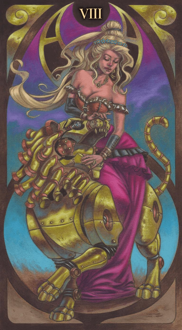 Steampunk Art Nouveau Tarot - SpectrumStore SG