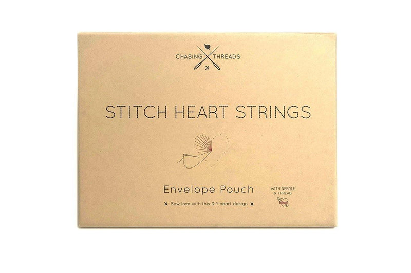 Stitch Heart Strings Envelope Pouch - SpectrumStore SG