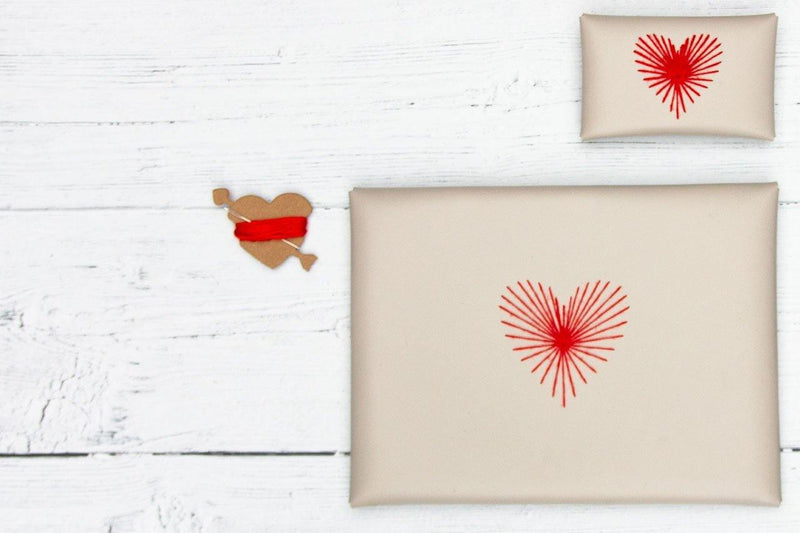 Stitch Heart Strings Envelope Pouch - SpectrumStore SG