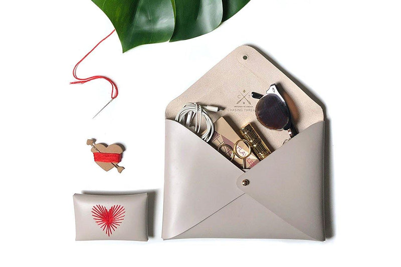 Stitch Heart Strings Envelope Pouch - SpectrumStore SG