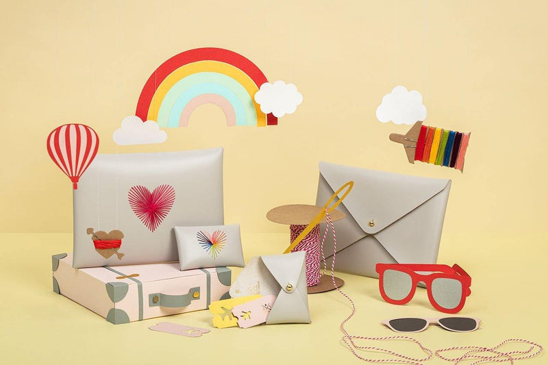 Stitch Heart Strings Envelope Pouch - SpectrumStore SG