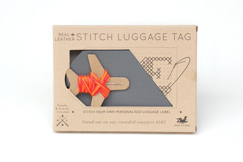 Stitch Luggage Tag - Grey - SpectrumStore SG