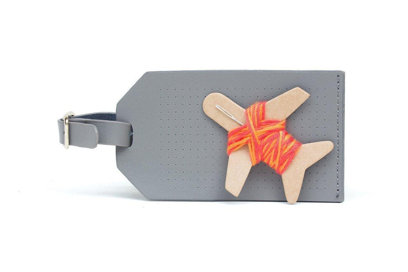 Stitch Luggage Tag - Grey - SpectrumStore SG