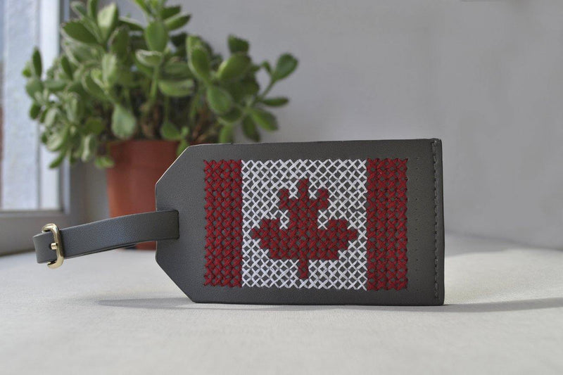 Stitch Luggage Tag - Grey - SpectrumStore SG