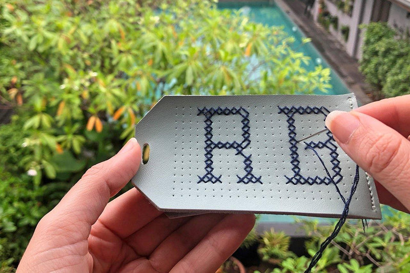 Stitch Luggage Tag - Mint - SpectrumStore SG