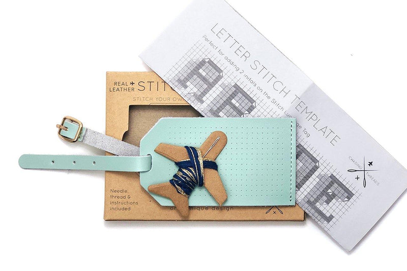 Stitch Luggage Tag - Mint - SpectrumStore SG