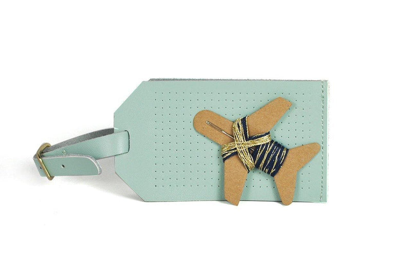 Stitch Luggage Tag - Mint - SpectrumStore SG