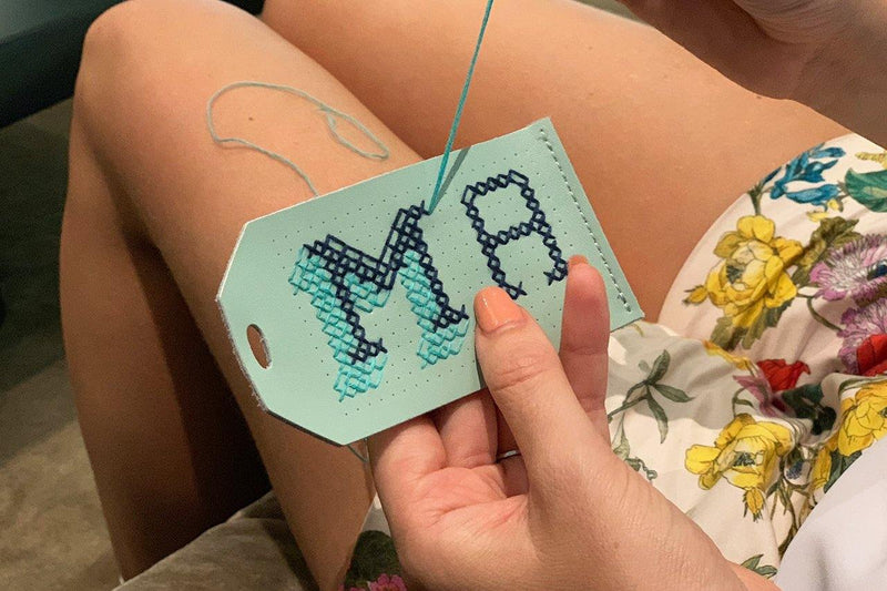 Stitch Luggage Tag - Mint - SpectrumStore SG