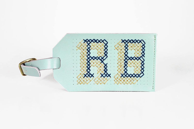 Stitch Luggage Tag - Mint - SpectrumStore SG