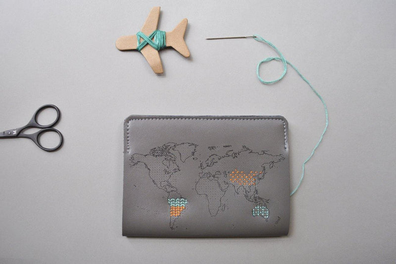 Stitch Passport Cover - Grey - SpectrumStore SG