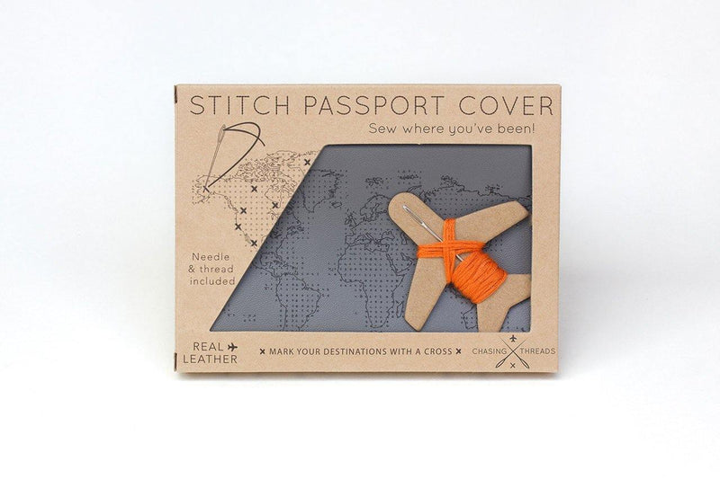 Stitch Passport Cover - Grey - SpectrumStore SG