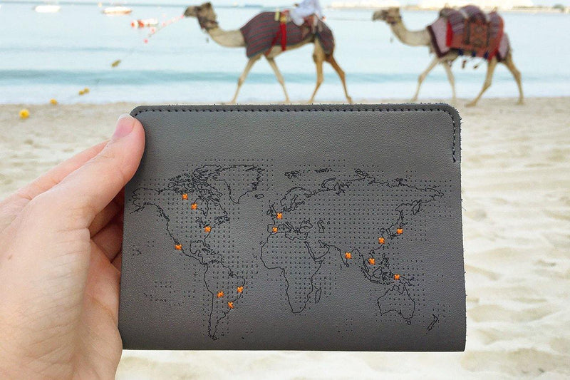 Stitch Passport Cover - Grey - SpectrumStore SG
